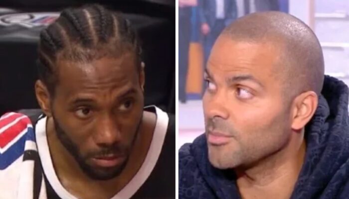 Kawhi Leonard et Tony Parker