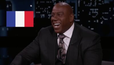 NBA – La folie de Magic Johnson hier en France, près de Nice !