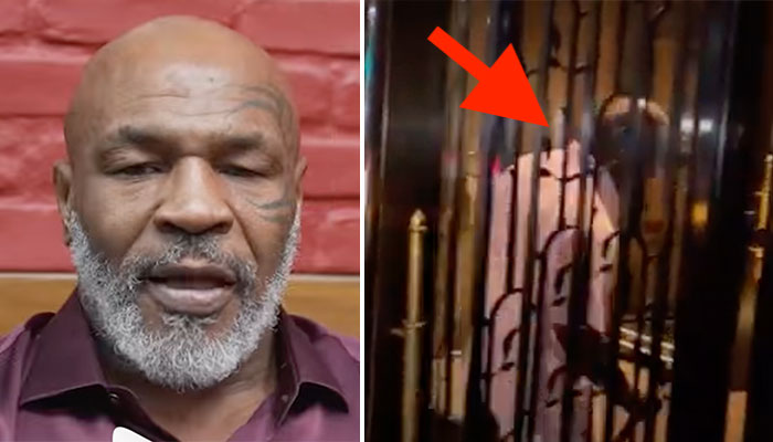Mike Tyson marche avec une canne à New York (vidéo)