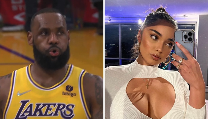 La compagne d'une recrue des Los Angeles Lakers, représentés ici par LeBron James, a attiré la lumière sur elle lors d'un récent match de Summer League de la franchise