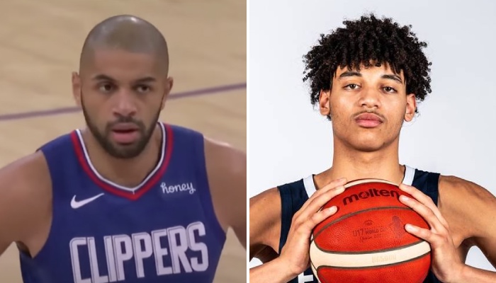 Le joueur NBA français des Los Angeles Clippers, Nicolas Batum, s'est récemment entrainé avec le grand espoir français U17 Ilane Fibleuil, et a dégusté un gros move de sa part auquel il a réagi