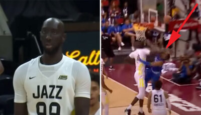 NBA – En feu, Tacko Fall annihile un adversaire au cercle puis sort son meilleur match !