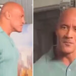 Frappé 2 fois au visage, la réaction virale de Dwayne « The Rock » Johnson !