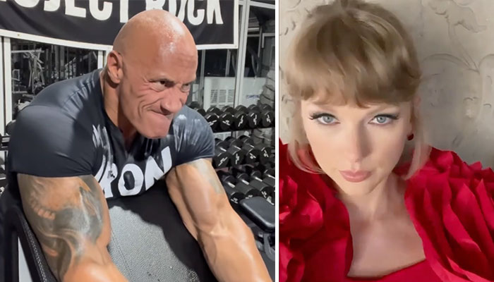 Le message e The Rock pour Taylor Swift