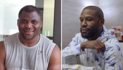 UFC – La photo virale où Francis Ngannou fait passer Mayweather pour un minus !