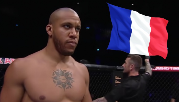 Le combattant poids lourd français de l'UFC, Ciryl Gane