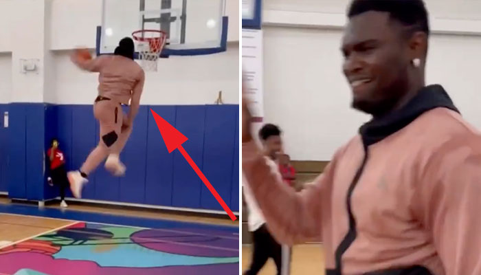 En pleine forme, Zion Williamson choque encore avec un incroyable dunk !