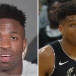 NBA – Après le carnage de Giannis, les images virales de la superstar avec Vinicius Jr. !