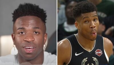 NBA – Après le carnage de Giannis, les images virales de la superstar avec Vinicius Jr. !