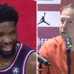 NBA/EDF – Joel Embiid en Bleu, Vincent Collet ultra-cash !