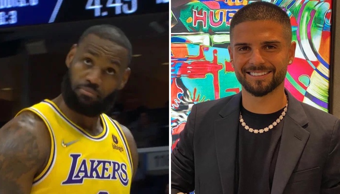 LeBron James a rencontré Lorenzo Insigne