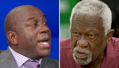 NBA – Secoué par la mort de Bill Russell, l’énorme demande de Magic Johnson !