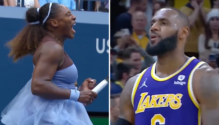 LeBron James a encouragé Serena Williams pendant l'US Open