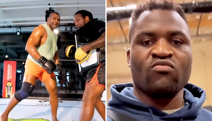 Francis Ngannou a détruit son entraineur à la salle