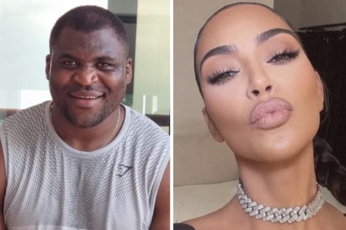 Francis Ngannou et Kim Kardashian