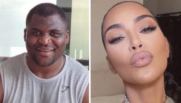 Francis Ngannou et Kim Kardashian