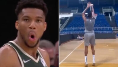 NBA – L’effrayante vidéo de Giannis à l’entraînement !