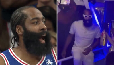 NBA – Éméché, James Harden lâche une dinguerie à son propre anniversaire !