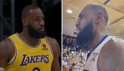 NBA – Le match de LeBron tourne au fiasco, il le fait arrêter dès le 2ème quart !