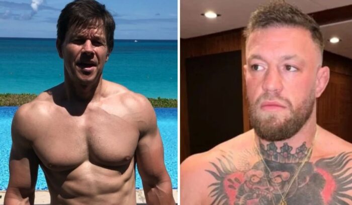 Mark Wahlberg et Conor McGregor