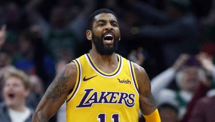La superstar NBA Kyrie Irving pourrait prochainement porter les couleurs des Los Angeles Lakers via un trade à 4 joueurs impliquant les Brooklyn Nets