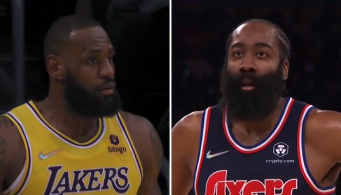 La superstar NBA des Los Angeles Lakers, LeBron James, pourrait être contrainte d'imiter l'arrière des Philadelphia 76ers, James Harden, concernant son prochain contrat