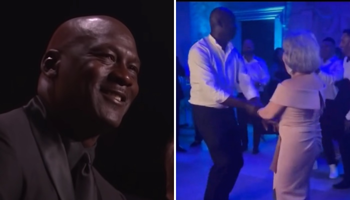 La légende NBA Michael Jordan a surpris les internautes en échangeant quelques pas de danse avec une inconnue