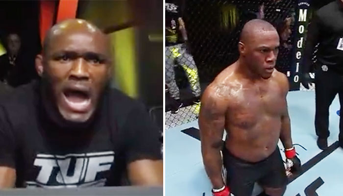 La réaction de Kamaru Usman après le KO de son frère Mohamed