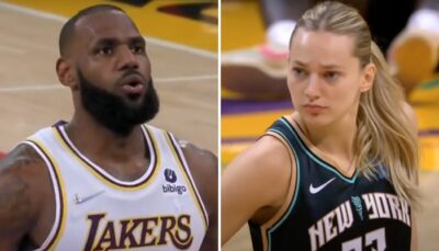 NBA – La story virale de LeBron sur le match du Liberty de Marine Johannès !