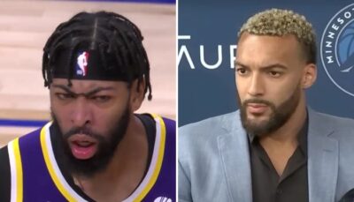 NBA – Rudy Gobert aurait eu pitié d’Anthony Davis, les fans se déchainent !