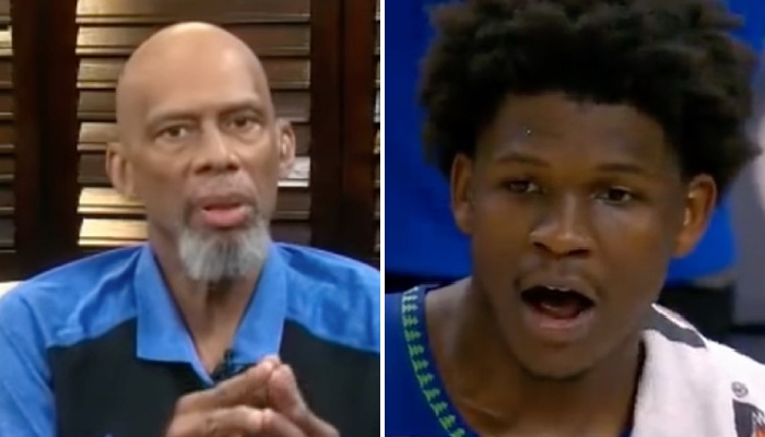 Kareem Abdul Jabbar s'est emporté contre Anthony Edwards