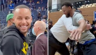 NBA – Au Japon, Steph Curry et Klay Thompson s’en prennent à un sumo (vidéo) !