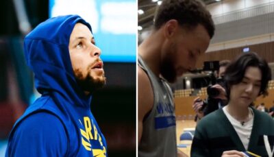 NBA – Après leur échange viral, la grosse rencontre entre Steph Curry et une star des BTS !