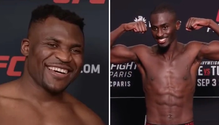 Francis Ngannou a fait passer un message à William Gomis après l'UFC Paris