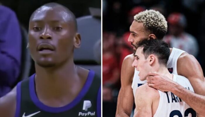 Bismack Biyombo, Rudy Gobert et Terry Tarpey