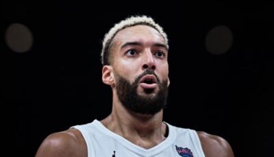 EDF – Rudy Gobert : « Lui, il met la même taille de caleçon que moi ! »