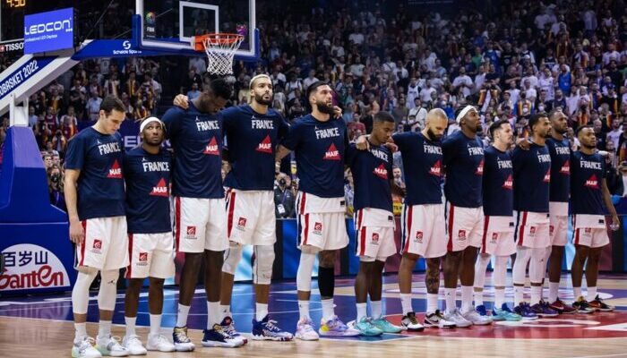 L'Equipe de France à l'Eurobasket 2022