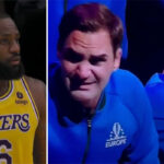 NBA – LeBron réagit à la séquence déchirante entre Federer et Nadal !