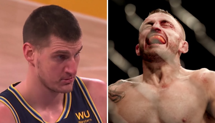 La superstar NBA des Denver Nuggets, Nikola Jokic, choquée par la méthode d'entrainement d'un de ses coéquipiers, faisant appel à la brute de l'UFC Alexander Volkanovski