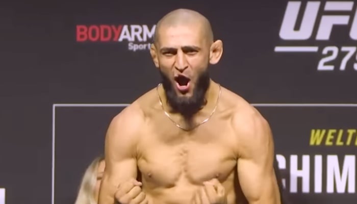 Le combattant star de l'UFC Khamzat Chimaev