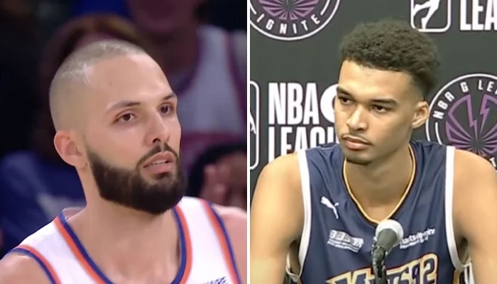 Evan Fournier a été détruit à propos de Victor Wembanyama