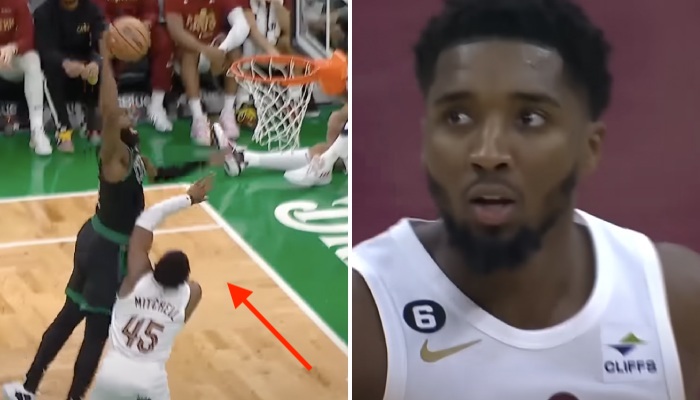 NBA Jaylen Brown fracasse Donovan Mitchell