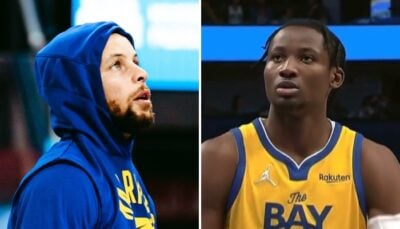 NBA – Le surnom lunaire et -18 du duo Steph Curry/Jonathan Kuminga embrase la toile !