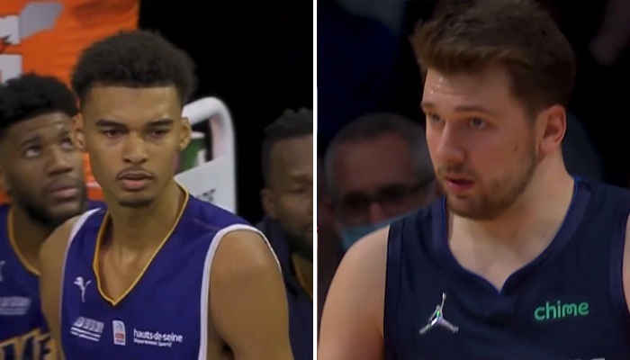 NBA Wembanyama et Luka Doncic