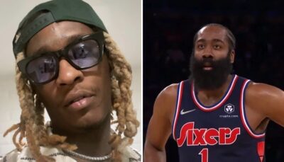 NBA – Young Thug envoie un message cash à James Harden, qui lui répond !