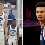 NBA – Olivier Rioux, l’ado de 16 ans qui fait passer Victor Wembanyama pour un petit !