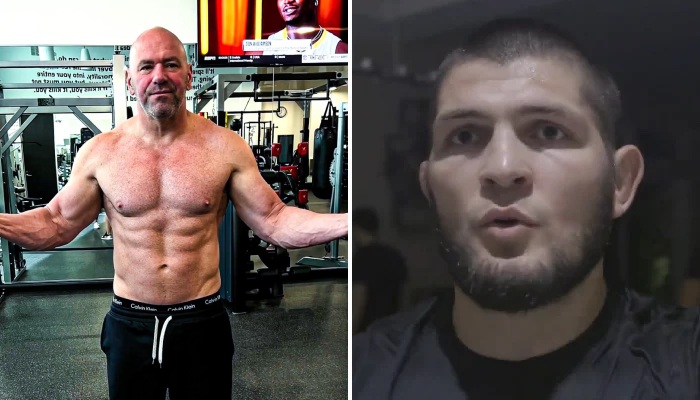 UFC Khabib choqué par Dana White