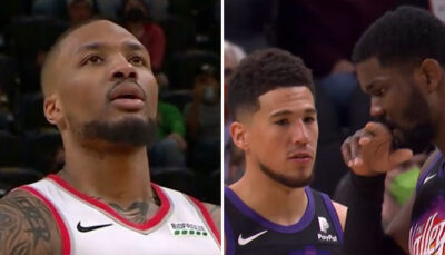 NBA – En plein clutch time, la punchline virale de Damian Lillard pour une star des Suns !