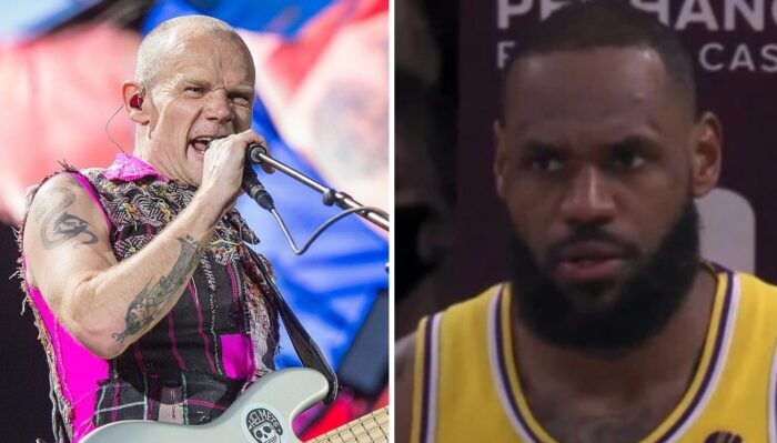 Flea et LeBron James