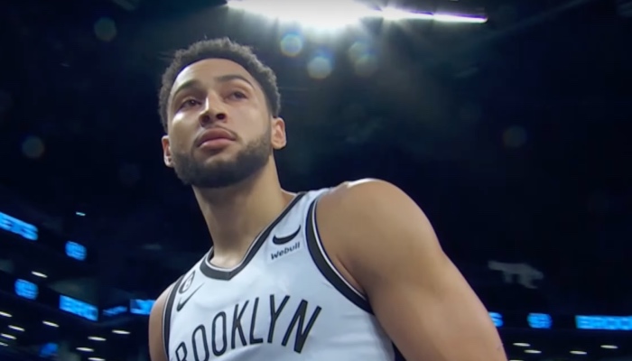 La star NBA des Brooklyn Nets, Ben Simmons